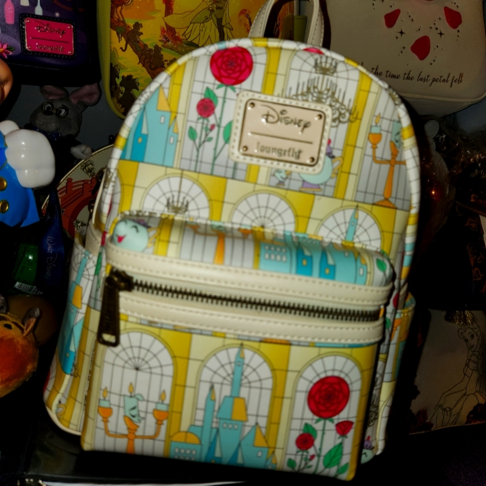 Beauty and the beast loungefly